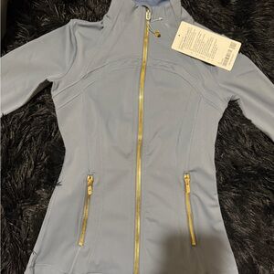 Lululemon define jacket in light blue